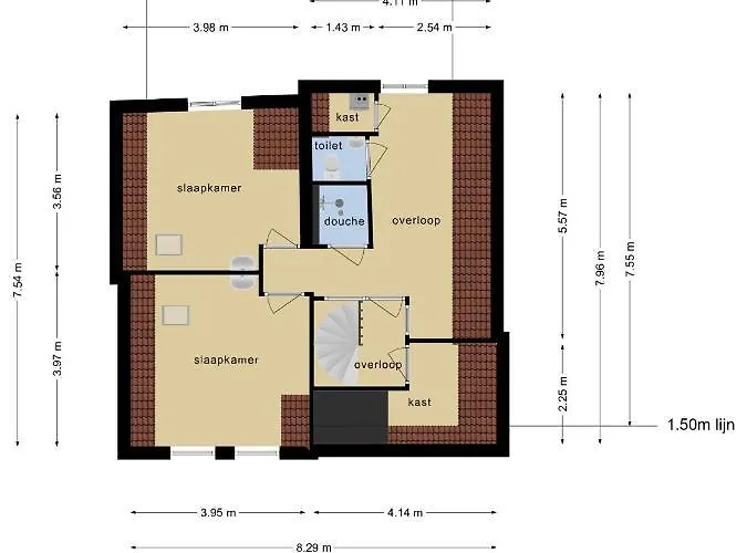 Voorstraat-straatzicht Boven Bed and breakfast