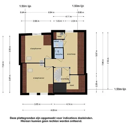 Voorstraat-straatzicht Boven Bed & Breakfast